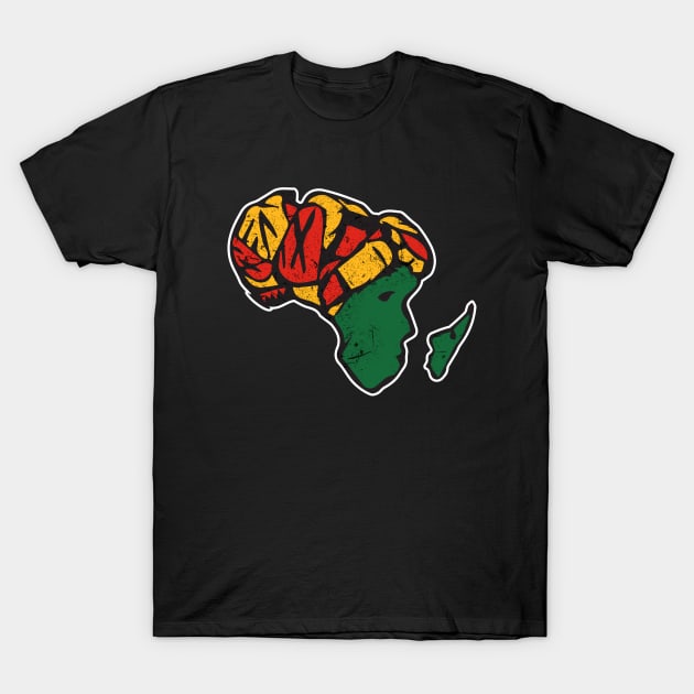 Mother Africa and Child T-Shirt by WigleyAve